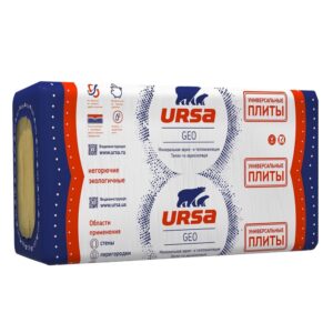Минеральная тепло-шумоизоляция URSA GEO Универсальные плиты