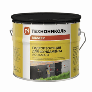 Мастика гидроизоляционная битумная AquaMast