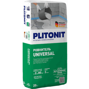 Ровнитель ПЛИТОНИТ UNIVERSAL 20кг