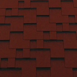 Гибкая черепица Roofshield Premium Модерн Красный