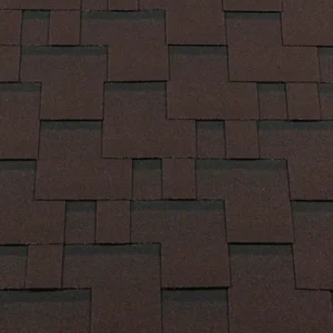 Гибкая черепица Roofshield Premium Модерн Каштан