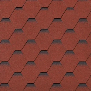 Гибкая черепица Roofshield Classic Стандарт Кирпично-красный