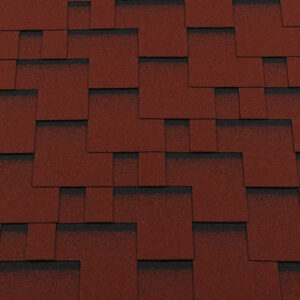 Гибкая черепица Roofshield Classic Модерн Красный
