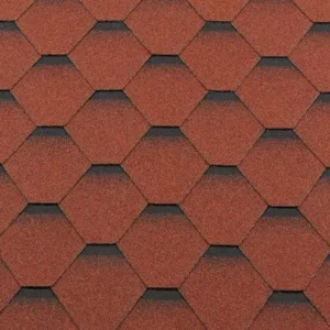 Гибкая черепица Roofshield Premium Стандарт Кирпично-красный