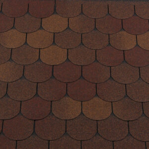Гибкая черепица Roofshield Family Lite Готик Осенний