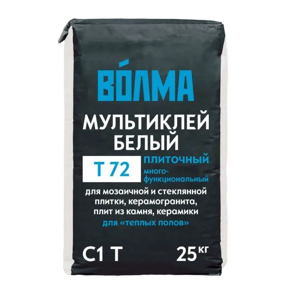 Клей «Волма-Мультиклей белый» 25кг