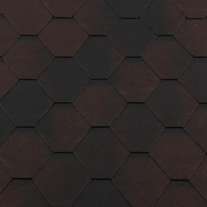 Гибкая черепица Roofshield Classic Стандарт Коричневый Антик