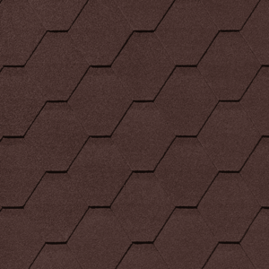 Гибкая черепица Roofshield Classic Стандарт Коричневый