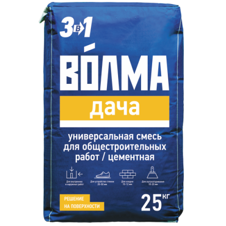 Смесь монтажная «Волма-Дача» 25кг