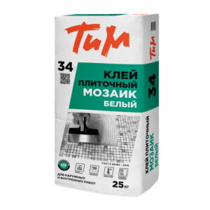 ТИМ №34 Клей Эластичный белый