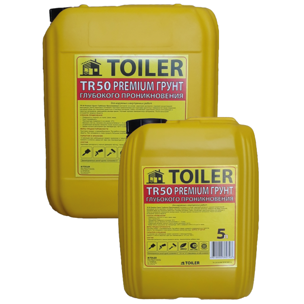 TOILER TR-50 Рremium грунт глубокого проникновения