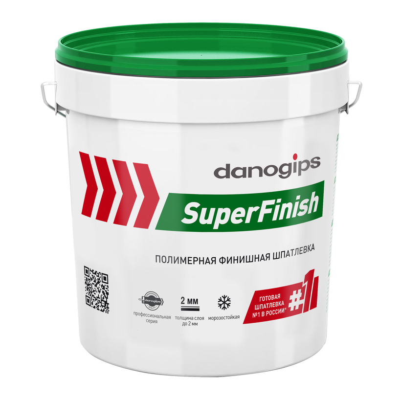 Полимерная шпатлевка Danogips SuperFinish