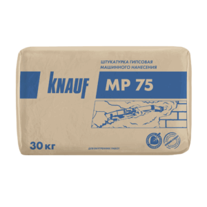 Штукатурка гипсовая КНАУФ МП-75, 30кг