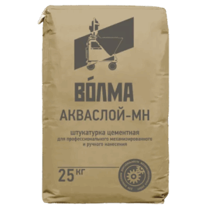 Штукатурка цементная "ВОЛМА-Акваслой МН" 25кг