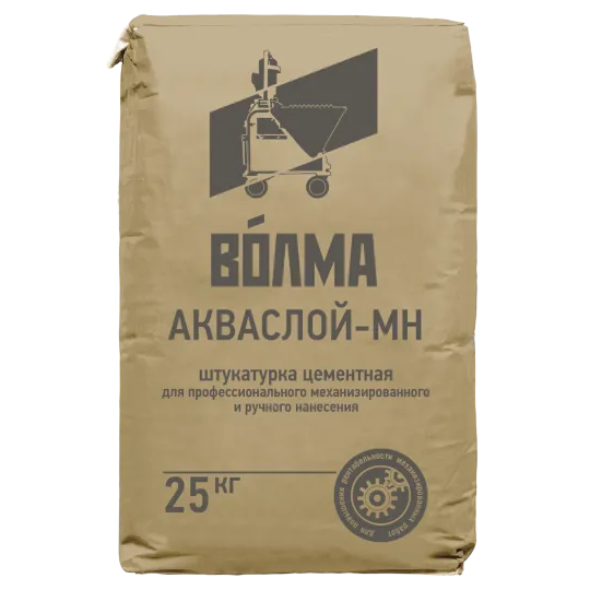Штукатурка цементная "ВОЛМА-Акваслой МН" 25кг