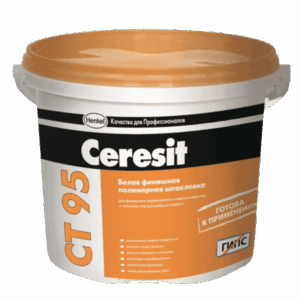 Ceresit Шпаклевка готовая полимерная CT 95, 25 кг