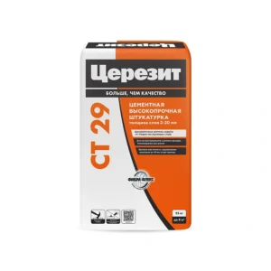 Штукатурка цементная Церезит СТ29, 25кг