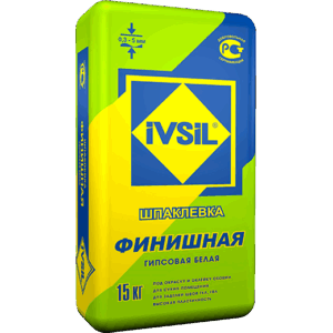 IVSIL Финишная гипсовая шпаклевка, 20кг