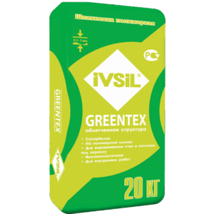 IVSIL  GREENTEX Финишная шпаклевка, 20кг (Копировать)
