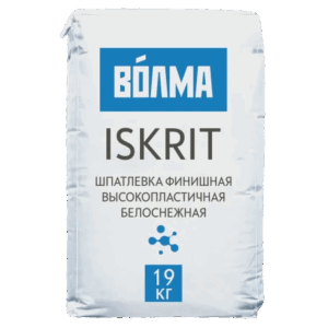 Шпаклевка полимерная «Волма-ISKRIT» 19кг
