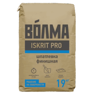 Шпаклевка полимерная финишная «Волма-ISKRIT Pro» 19кг