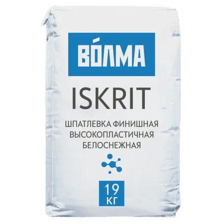 Шпаклевка полимерная «Волма-ISKRIT» 19кг