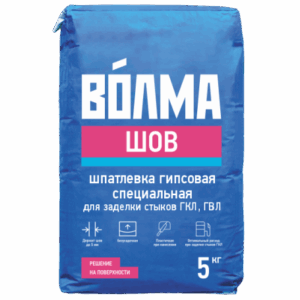 Шпатлевка гипсовая «Волма-шов» 5/20кг
