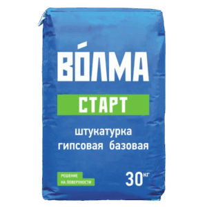 Штукатурка гипсовая "ВОЛМА-Старт" 30кг